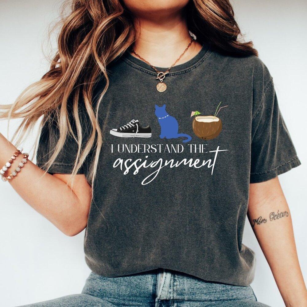 I Understand The Assignment Shirt Kamala Harris Shirt Vote Blue Tee